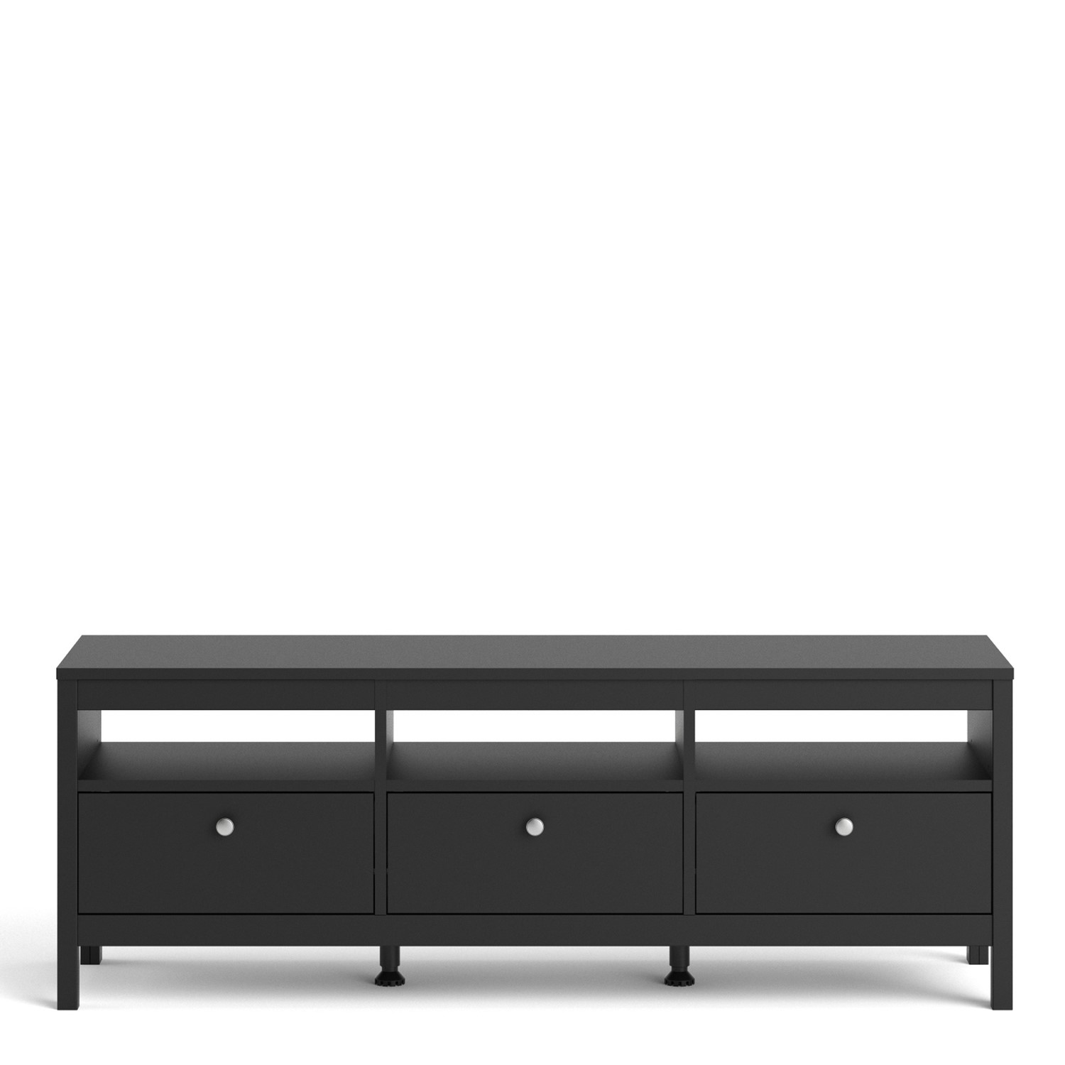 Read more about Large tv stand with storage in black tvs upto 74 furniture to go